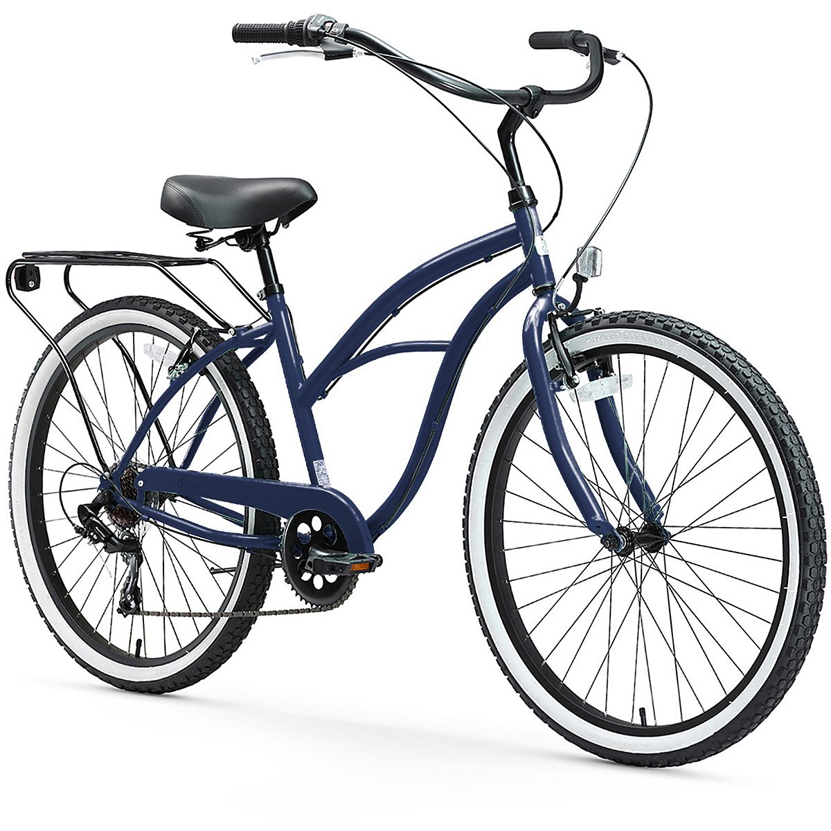 Sixthreezero Womens Around The Block 26 In 7 Speed Beach Cruiser Bicycle Academy