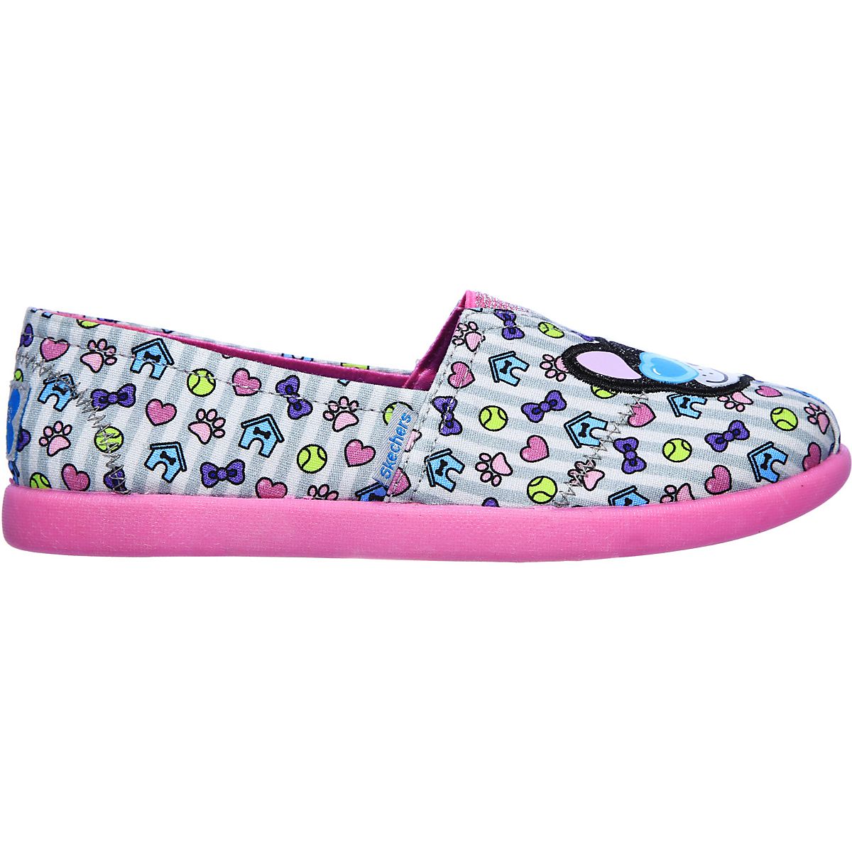 SKECHERS Girls' Lil BOBS Solstice 2.0 Barking Buddies Shoes | Academy