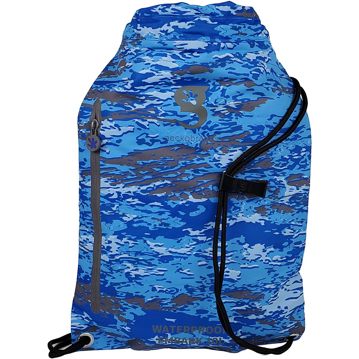 geckobrands Embark Waterproof 10L Drawstring Backpack Academy