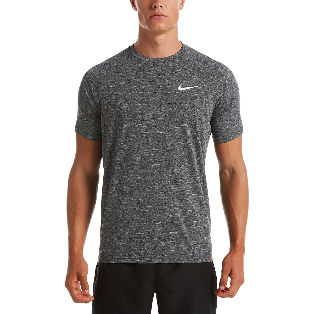 Nike Men's Heather Short Sleeve Hydroguard Swim Shirt | Academy