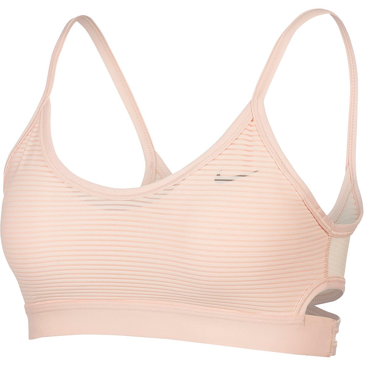 Nike Women's Indy Striped Light-Support Sports Bra