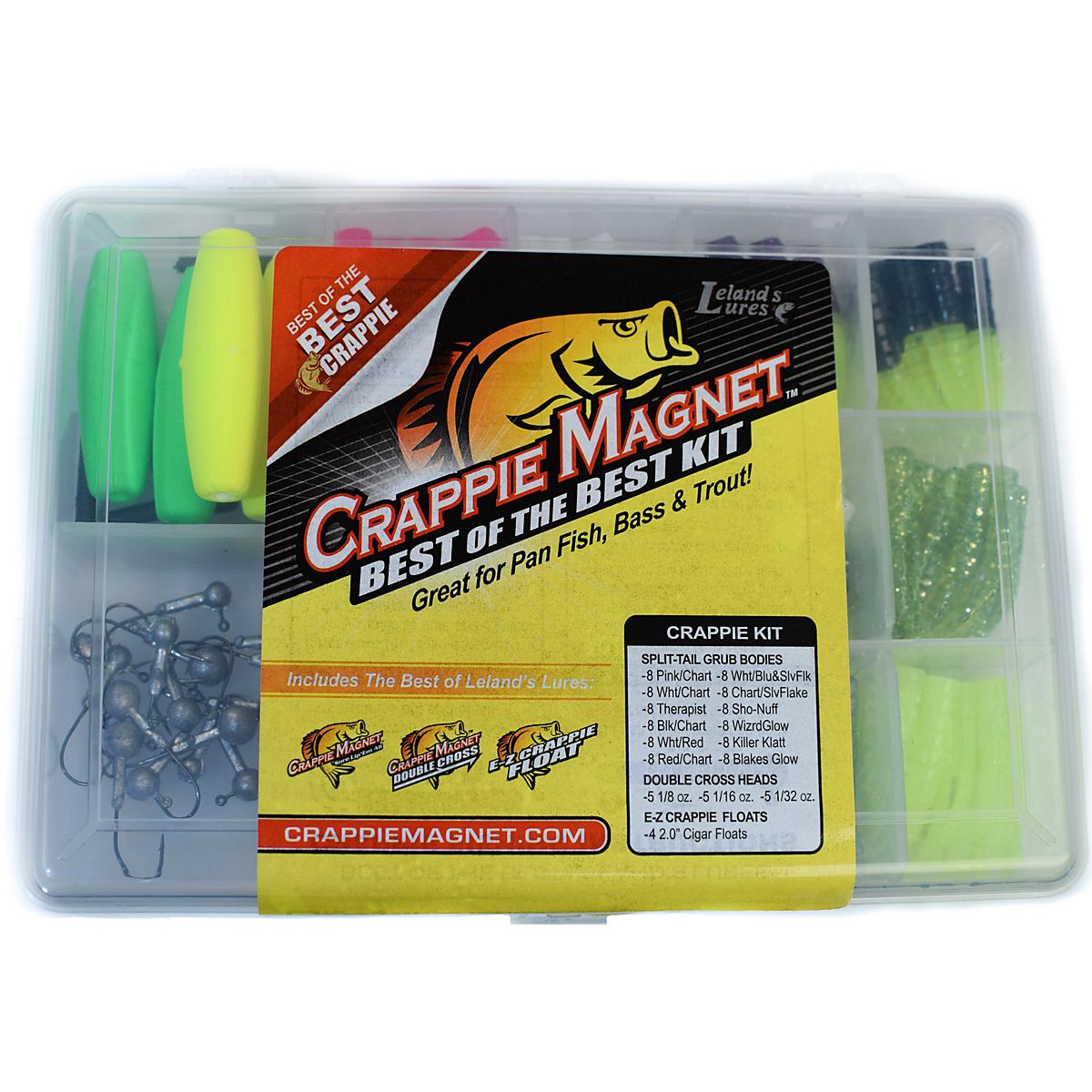 Crappie 96Piece Jig Kit Academy