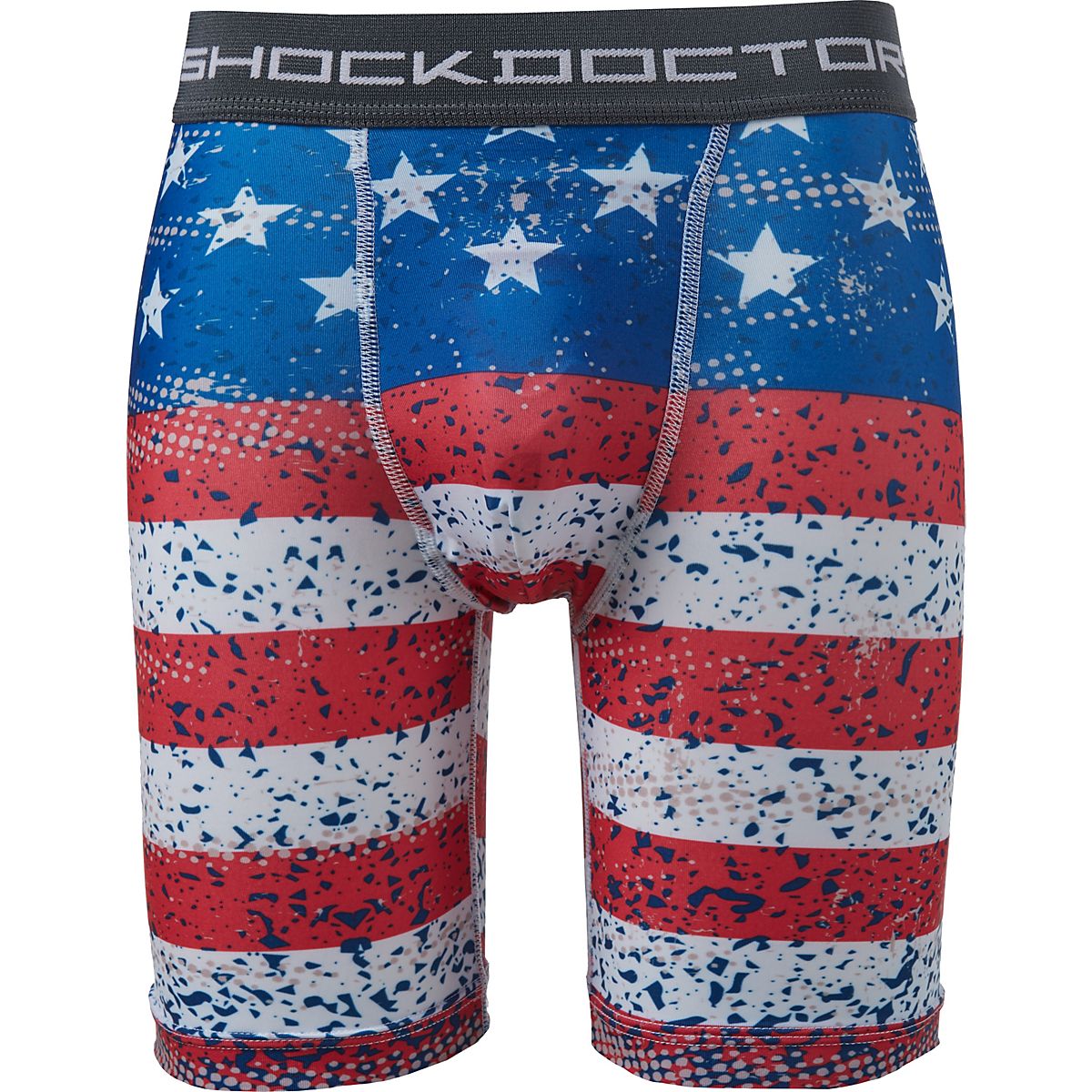 Shock Doctor Youth American Flag Core Compression Shorts with BioFlex ...