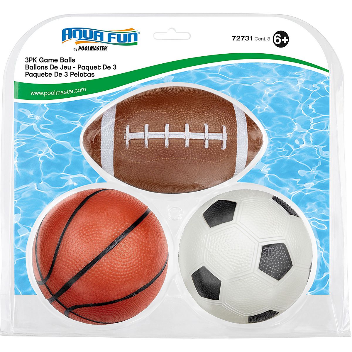 Poolmaster 3Piece Sports Balls Set Academy
