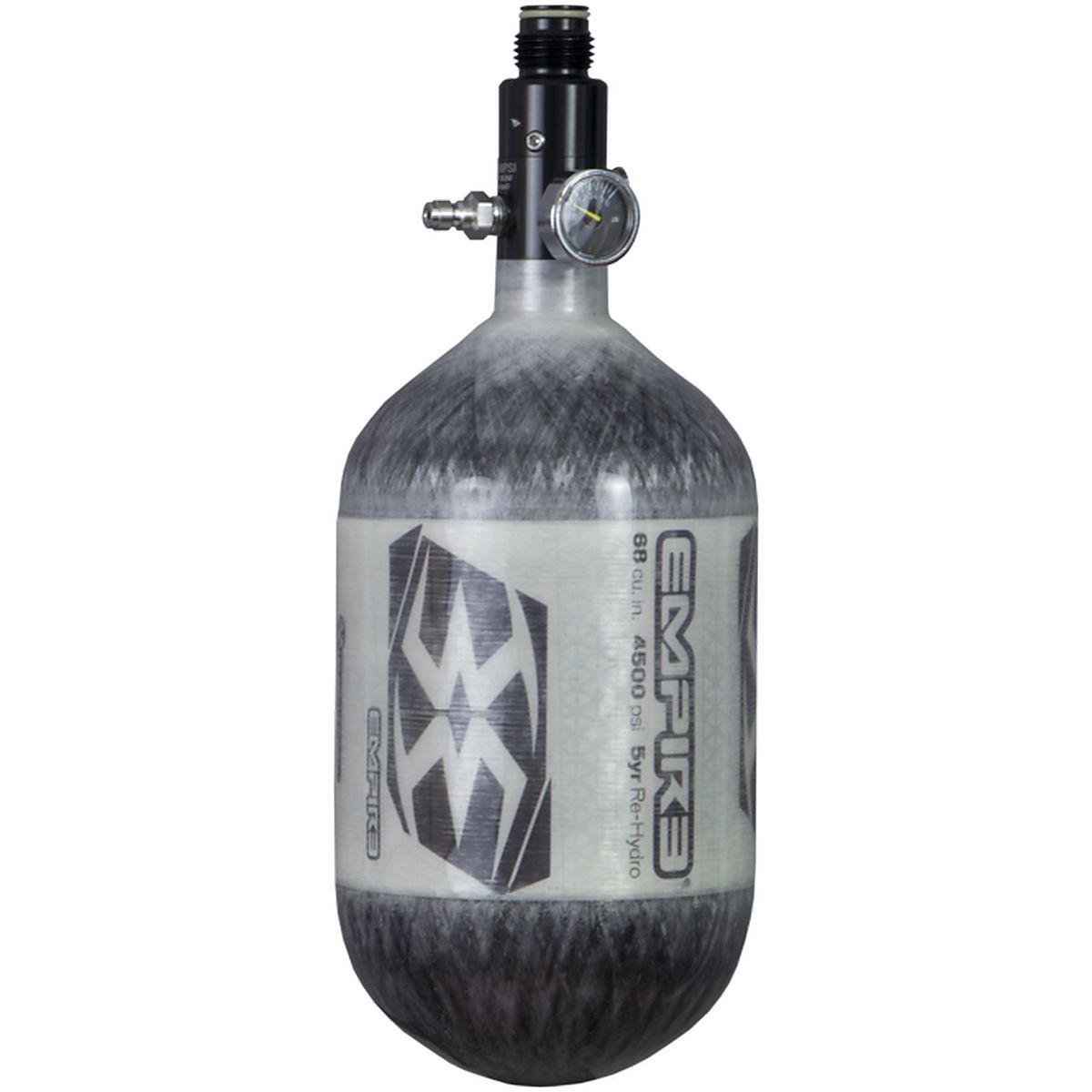 Empire BASICS Carbon Fiber 68 ci Compressed Air Paintball Tank Academy