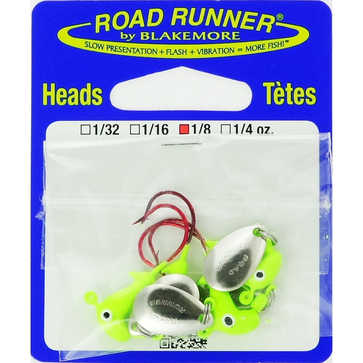 blakemore road runner fishing lures Jig Heads It also adds a bit of bulk to the lure Road Runner Marabou Underspin Jig