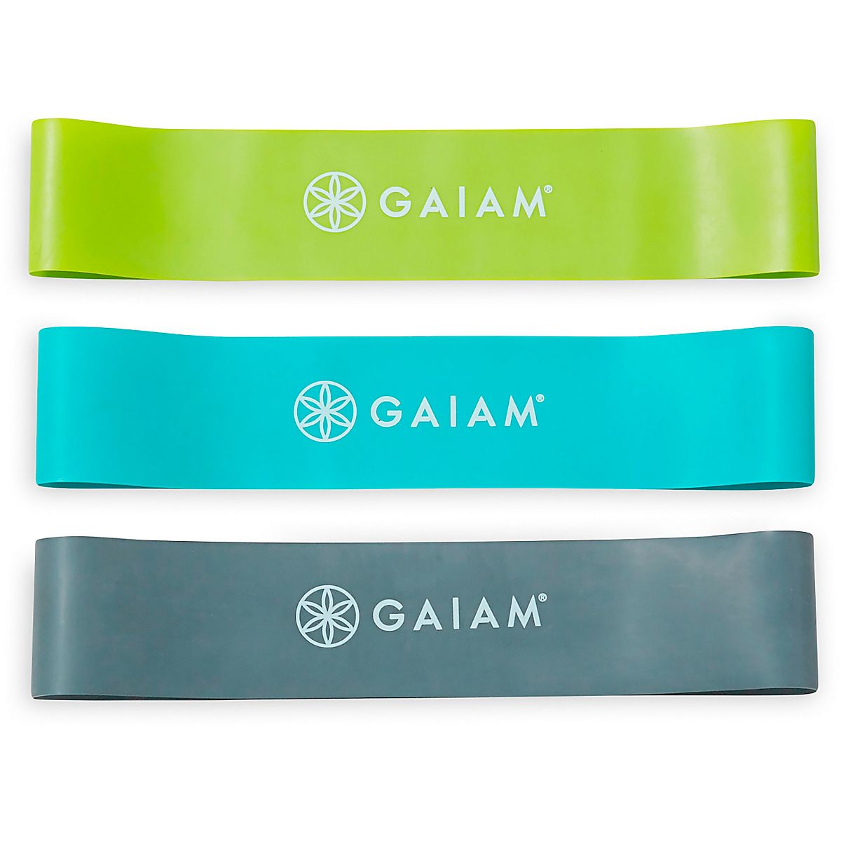 Gaiam Restore Mini Loop Resistance Band Kit Academy