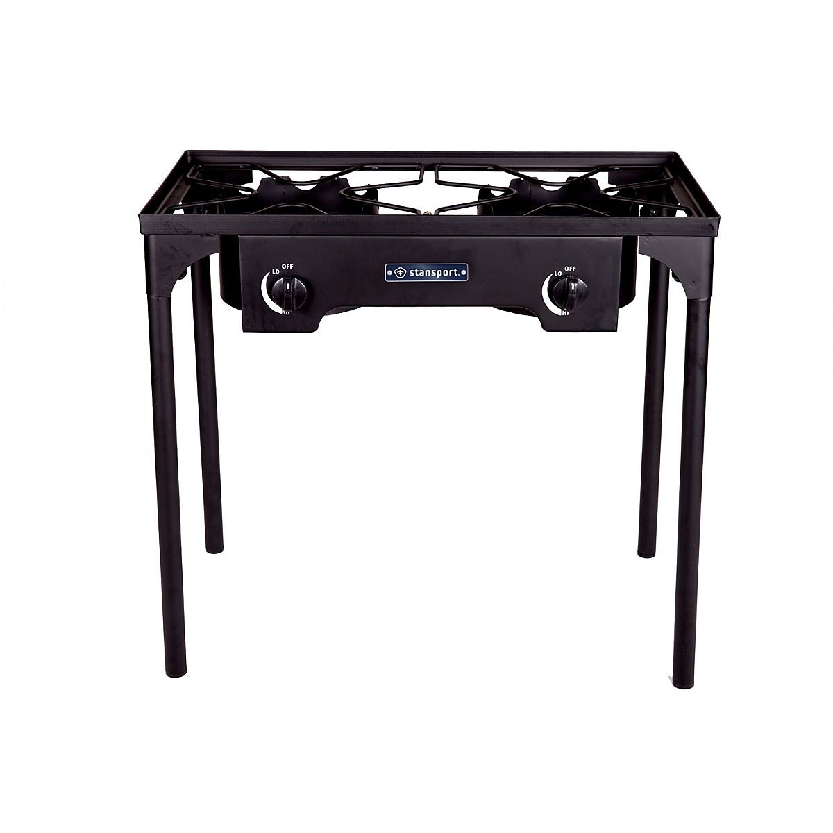Stansport 2Burner Outdoor Stove with Stand Academy