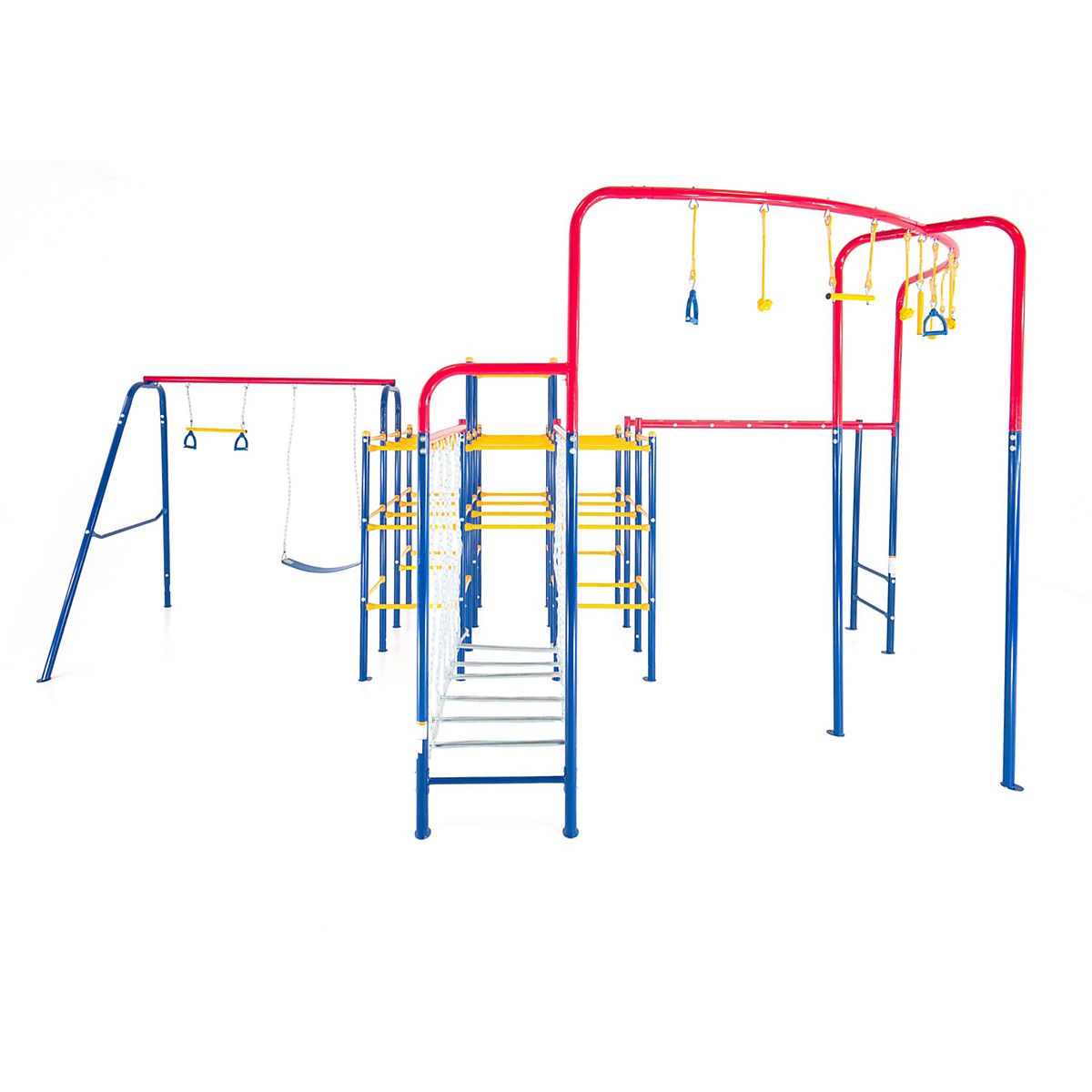 ActivPlay Modular Jungle Gym with Swing Set, Monkey Bars, Hanging