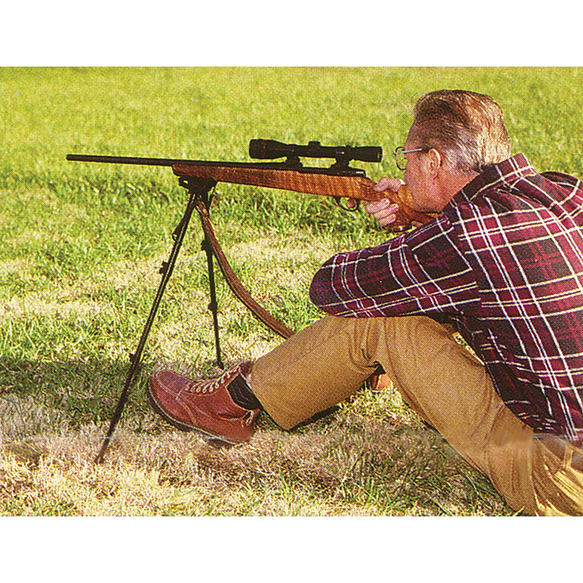 Harris 1A225 Prone And Sitting 1125 in 16 oz Bipod Academy