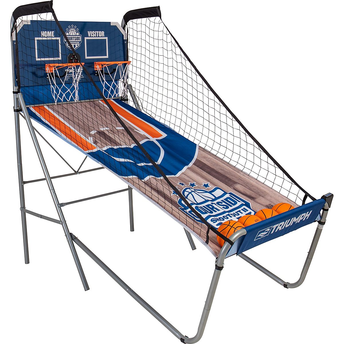 Triumph Courtside 2 Player Basketball Shootout Arcade Game Academy