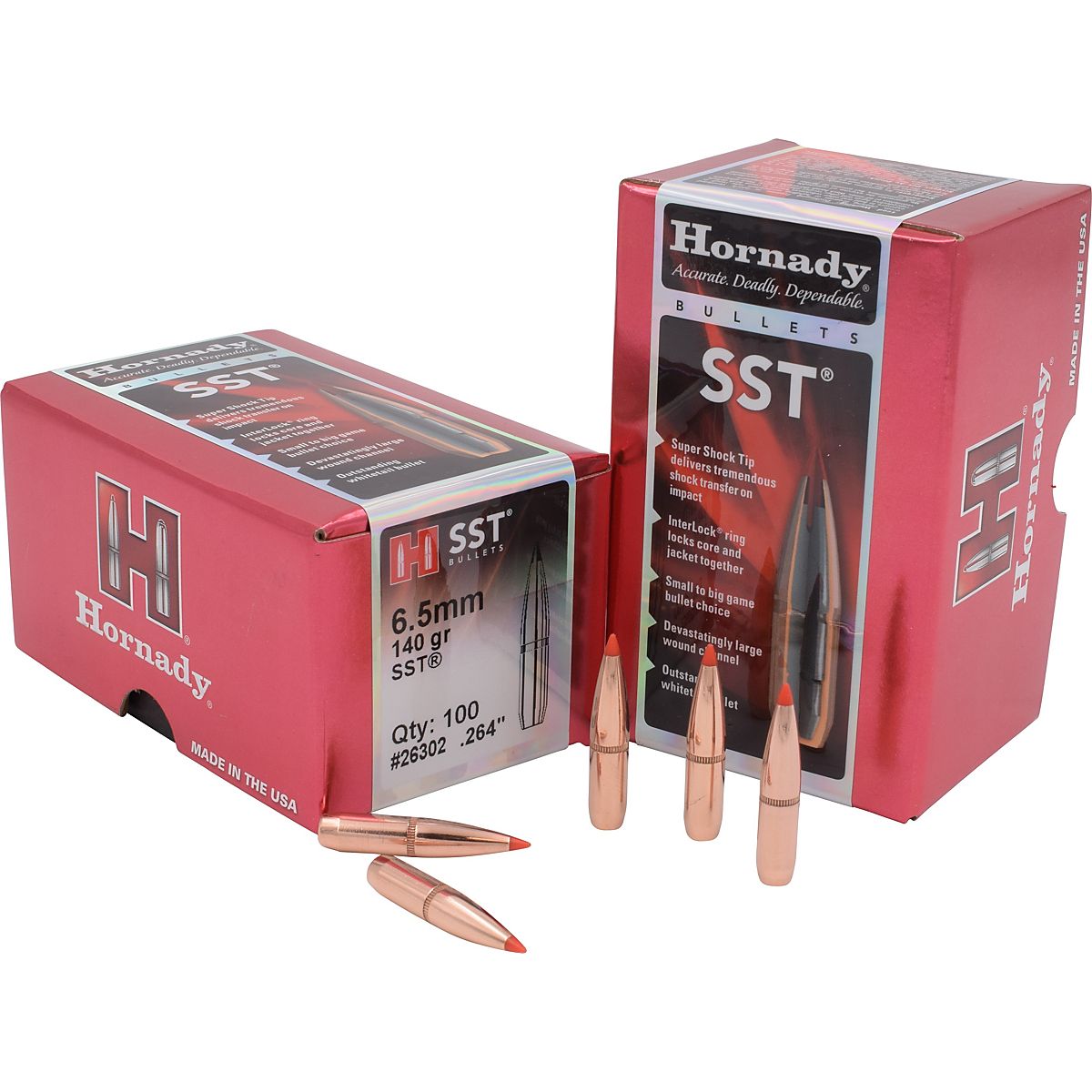 Hornady SST 6.5 mm 140-Grain Reloading Bullets | Academy