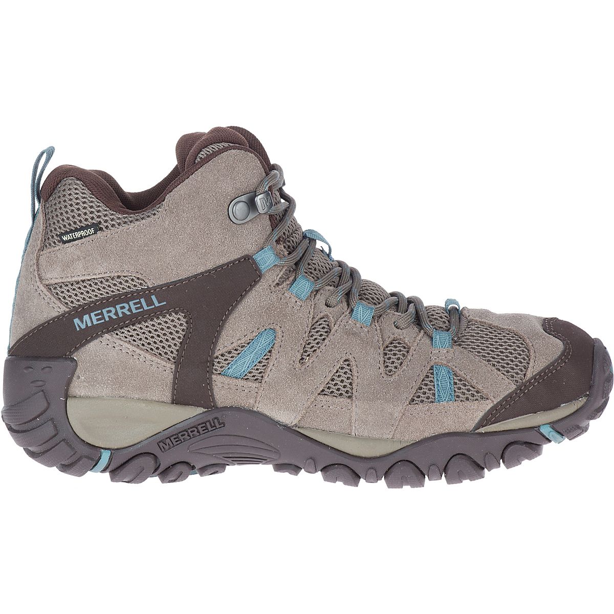 Mujer Merrell Deverta 2 Mid Waterproof Black/Blackberry