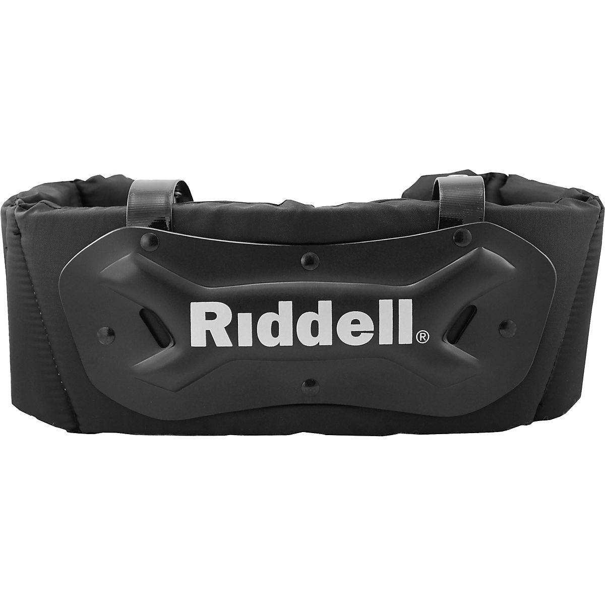 Riddell レインボーバックプレート Riddell Varsity Rib Belt Padded Protector, Large, Black