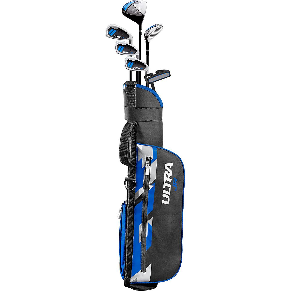 Wilson Juniors’ Ultra BLK Large Golf Club and Bag Set Lefthanded Academy