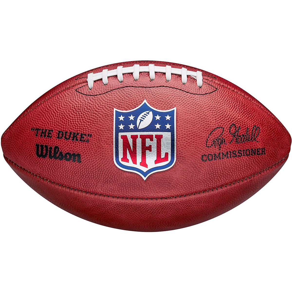 : Wilson “The Duke” NFL Official Authentic Leather Game Ball  Football : Sports & Outdoors