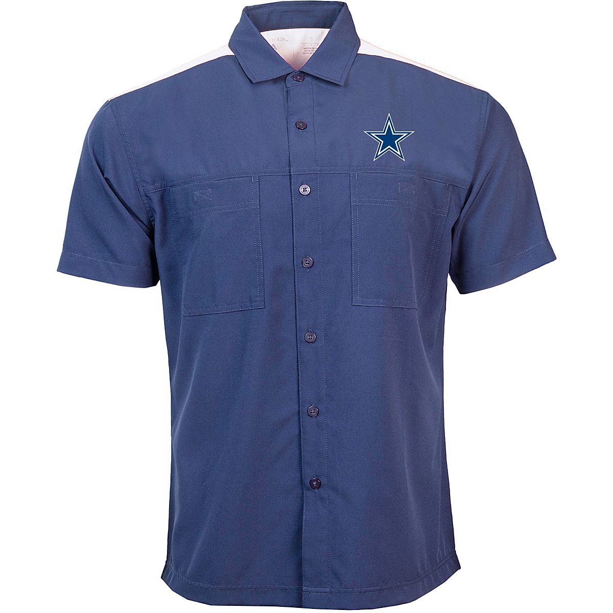 Antigua Men's Dallas Cowboys Angler Woven Button-Down Shirt