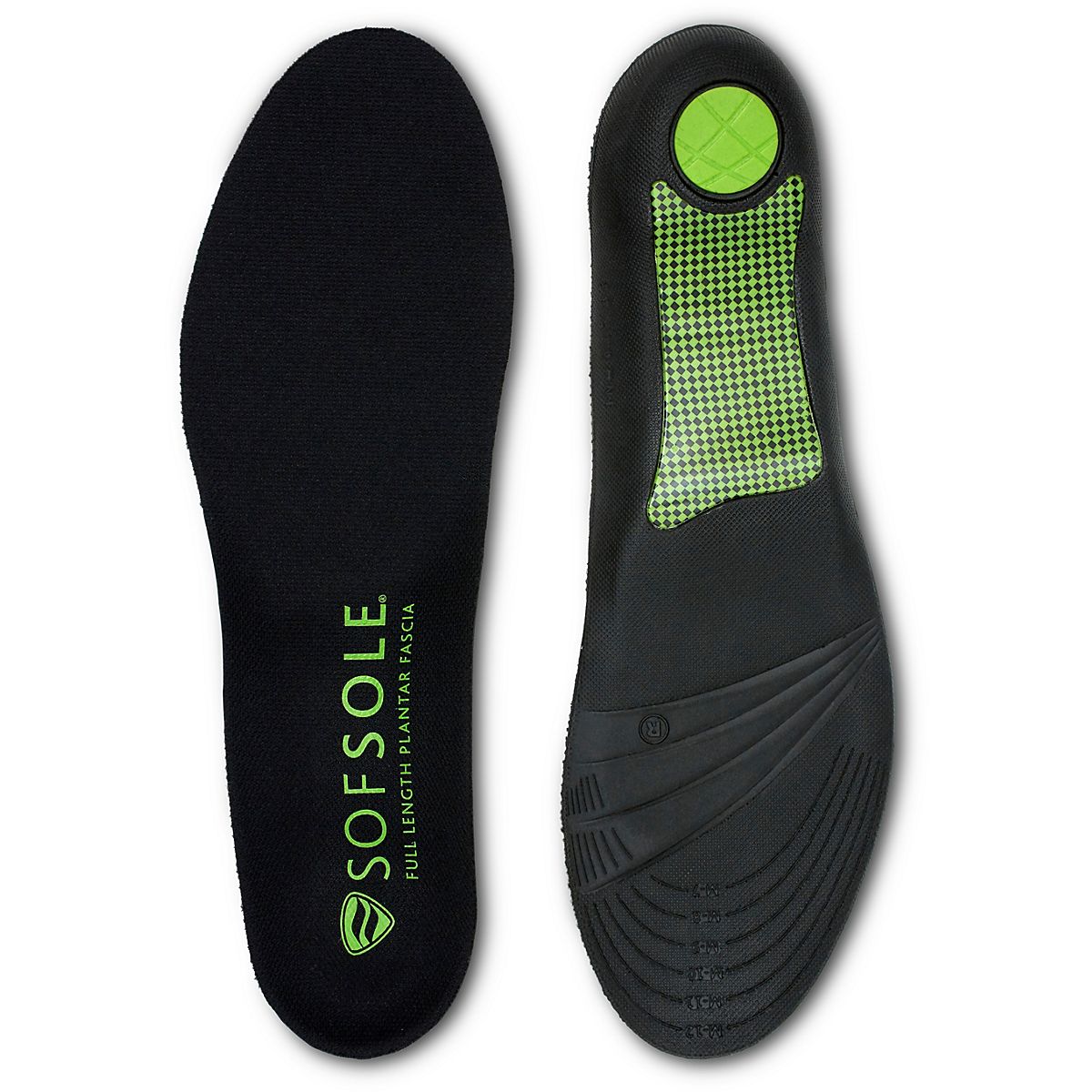 Sof Sole Men's Full Length Plantar Fascia Insoles Academy