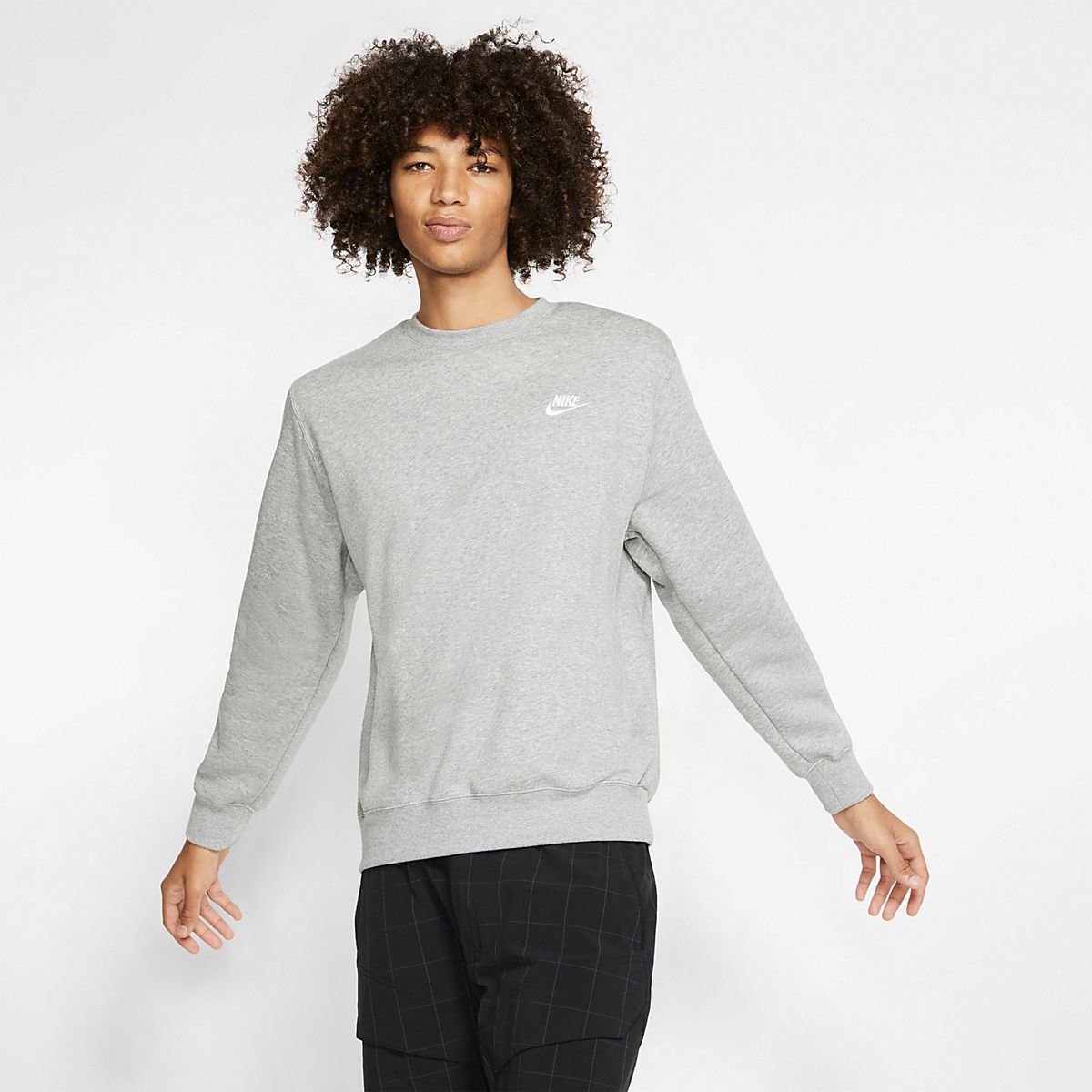 Nike crew best sale flc club sweater