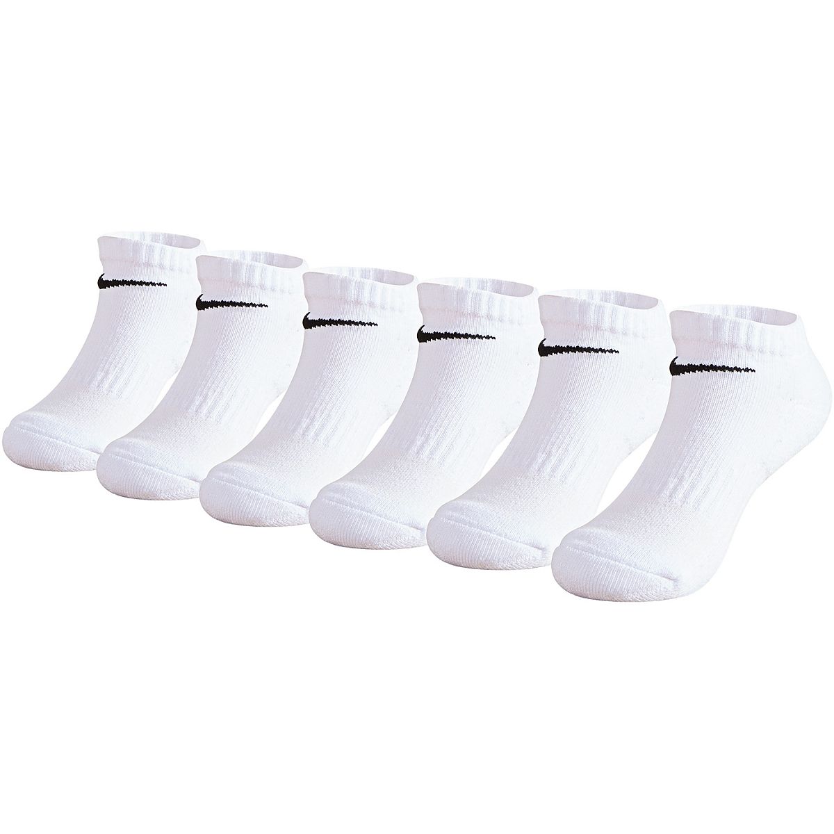 Nike Kids' Dri-FIT Performance Low Cut Socks 6 Pack | Academy