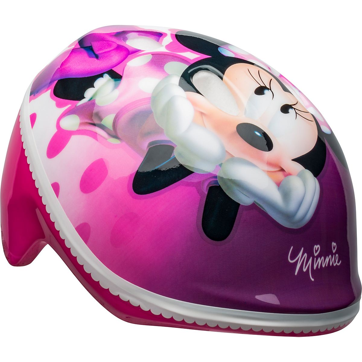 Minnie mouse store bicycle helmet