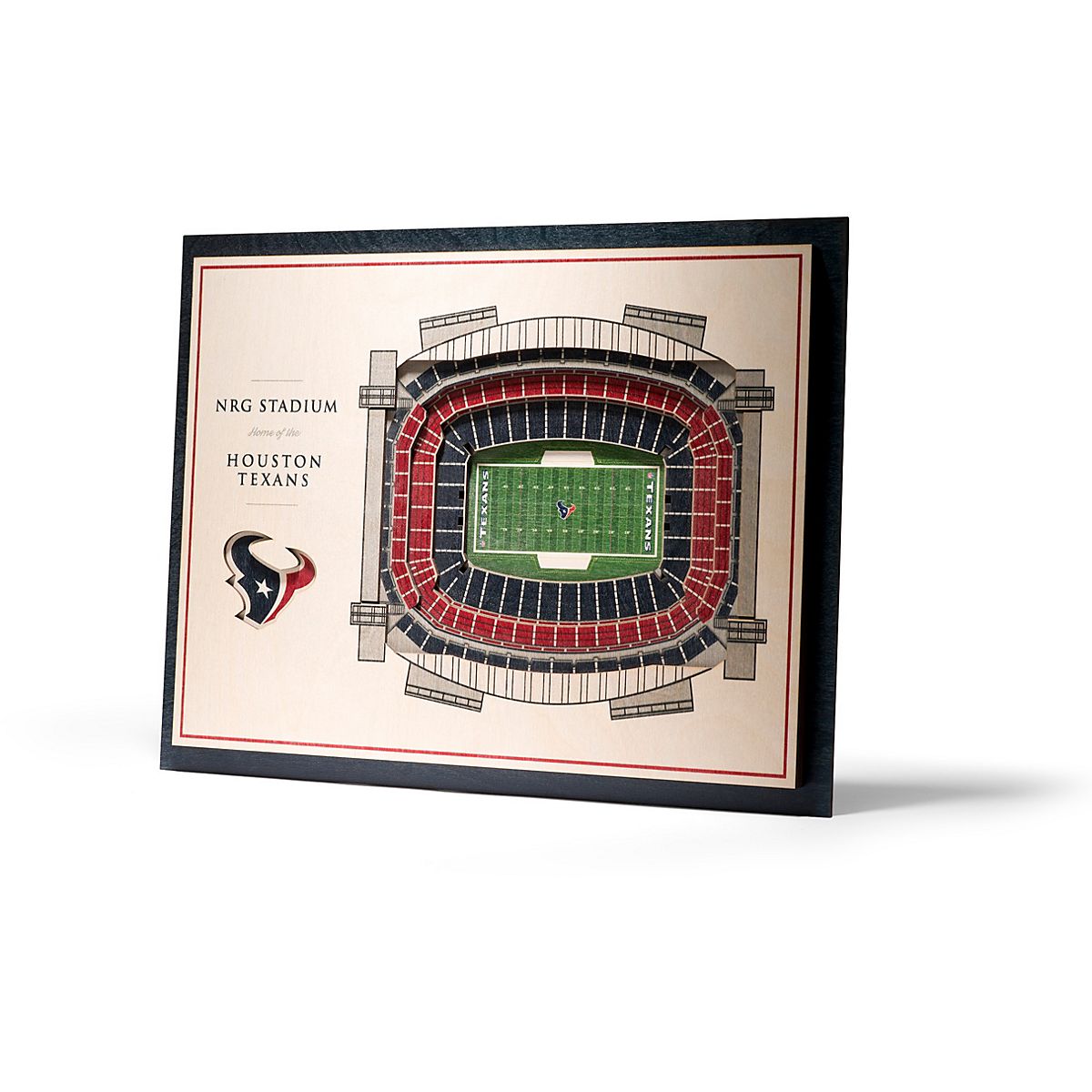YouTheFan Houston Texans 5-Layer Stadium Views 3-D Wall Art
