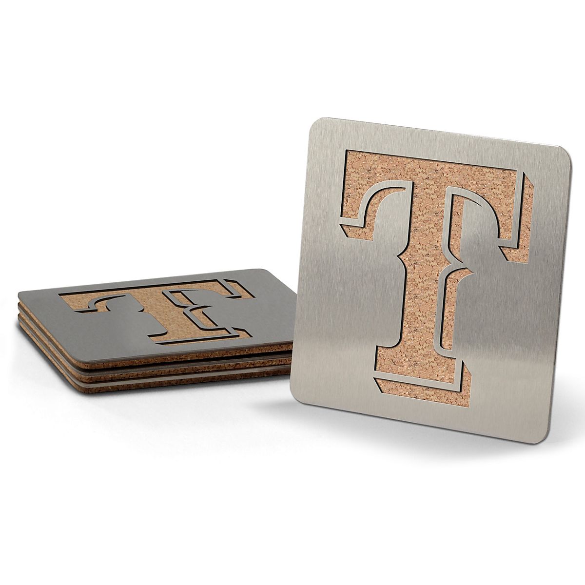 YouTheFan Texas Rangers 4-Piece Coaster Set | Academy
