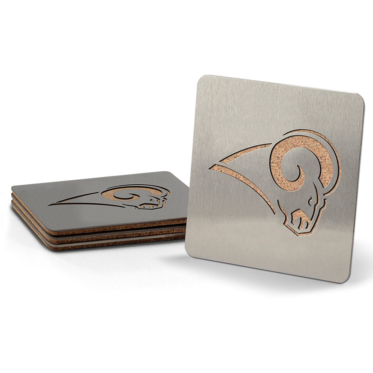 YouTheFan Los Angeles Rams 4-Piece Coaster Set | Academy