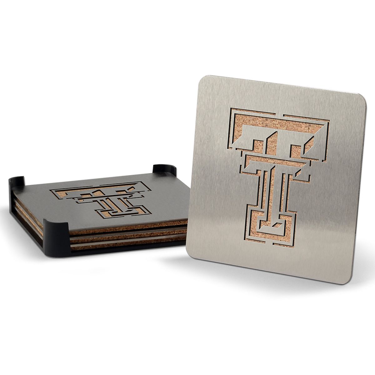 YouTheFan Texas Tech University 4-Piece Coaster Set | Academy