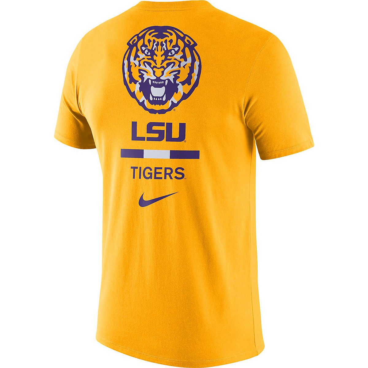 Nike Men's Louisiana State University Dri-FIT DNA Short Sleeve T-shirt ...