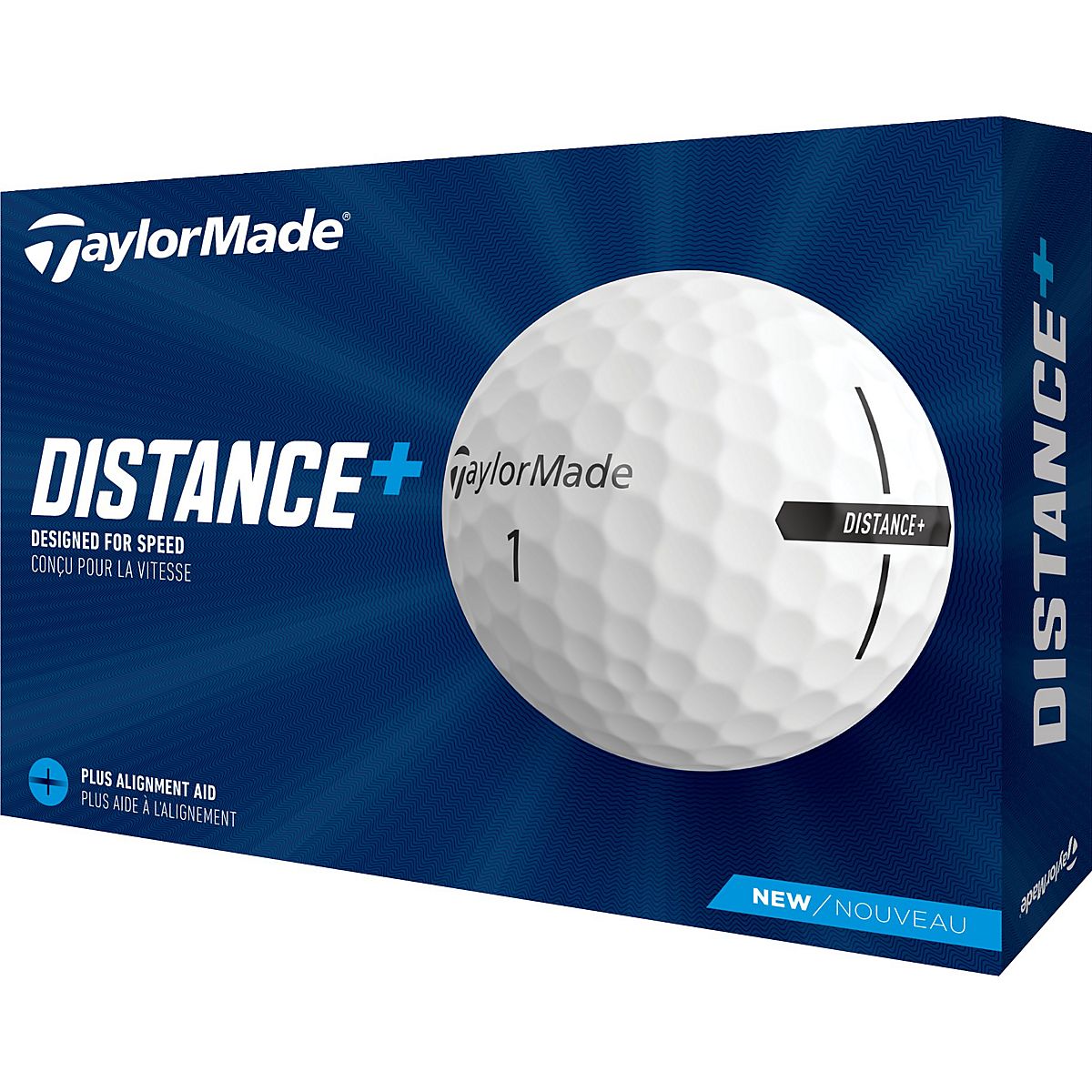 TaylorMade Distance Golf Balls 12Pack Academy