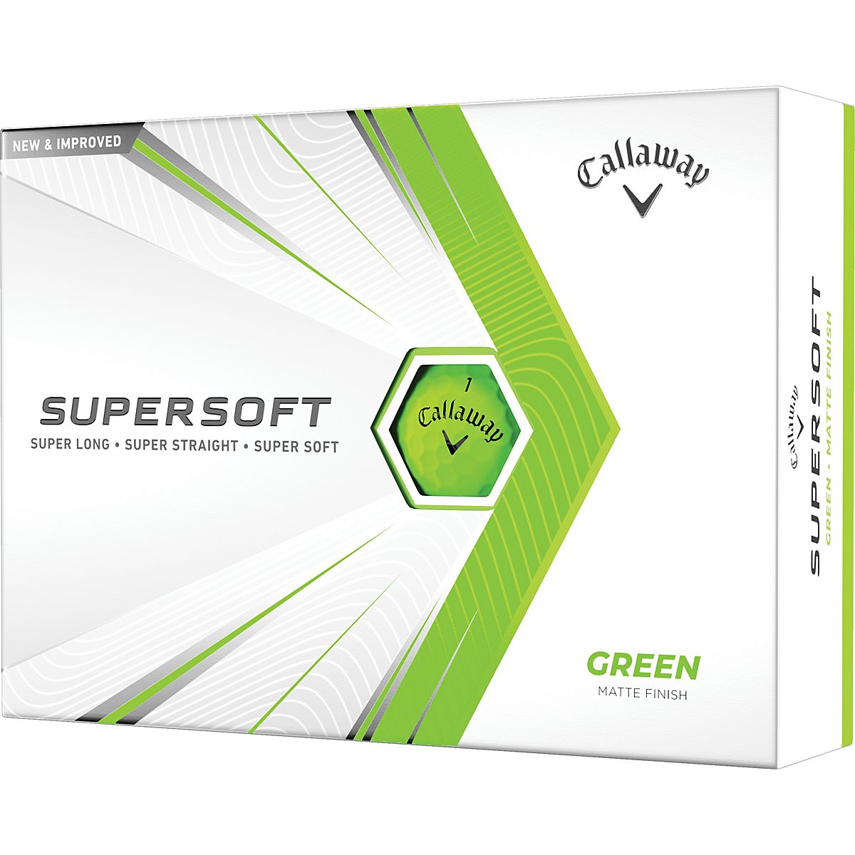 Callaway Supersoft Matte 2021 Golf Balls 12Pack Academy