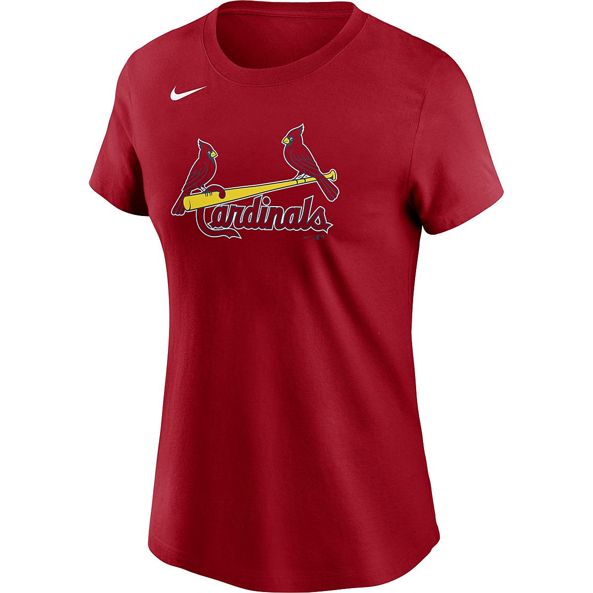 Nike St Louis Cardinals Red Wordmark Short Sleeve T Shirt