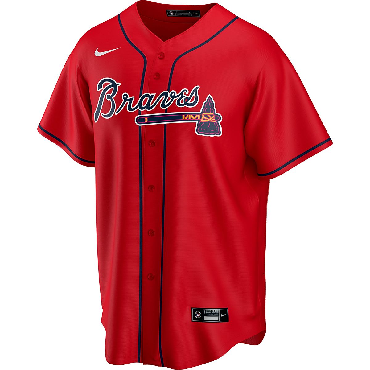 Men's Atlanta Braves Nike Navy Spring Training Replica Team Jersey