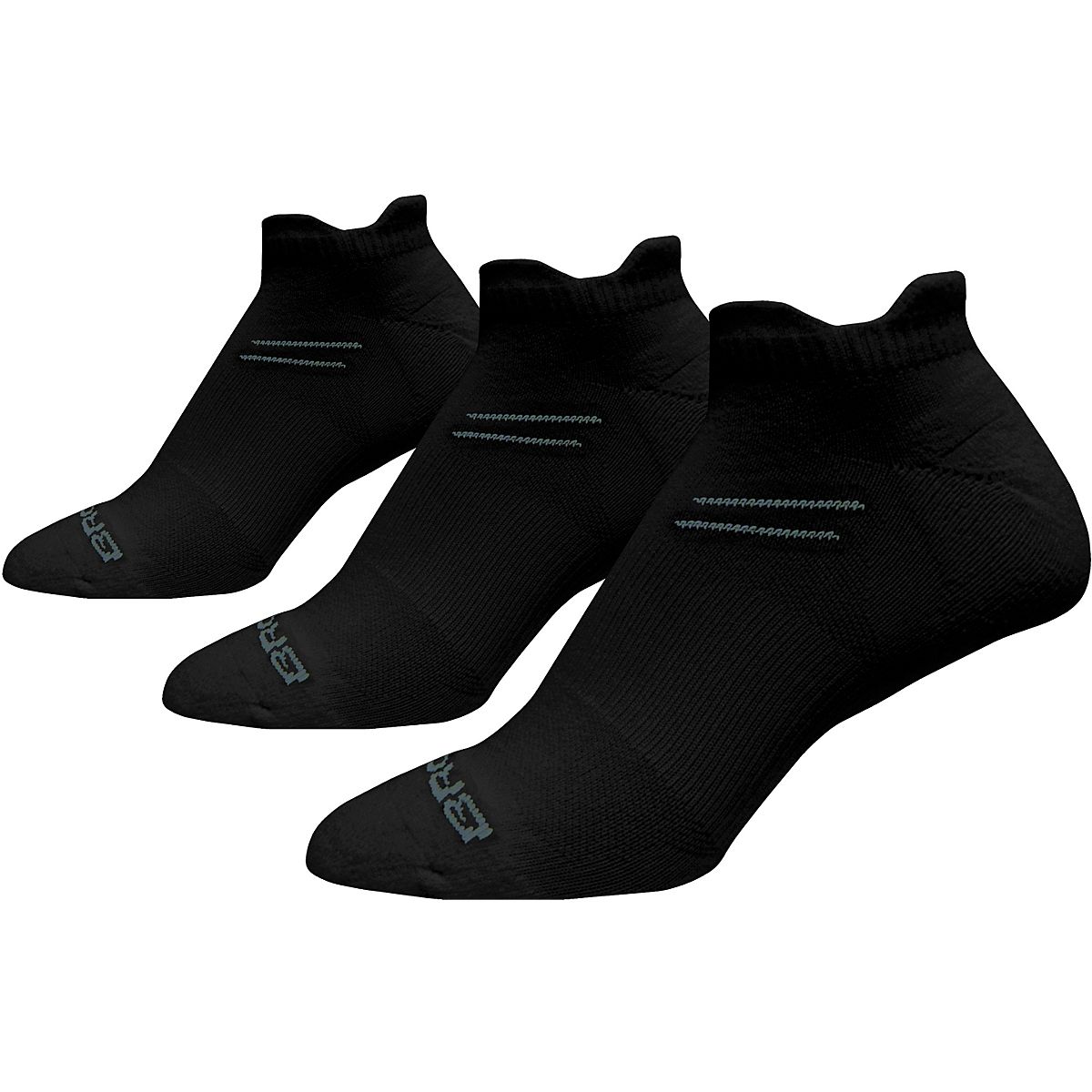Brooks Adults' RunIn Low Cut Running Socks 3Pack Academy