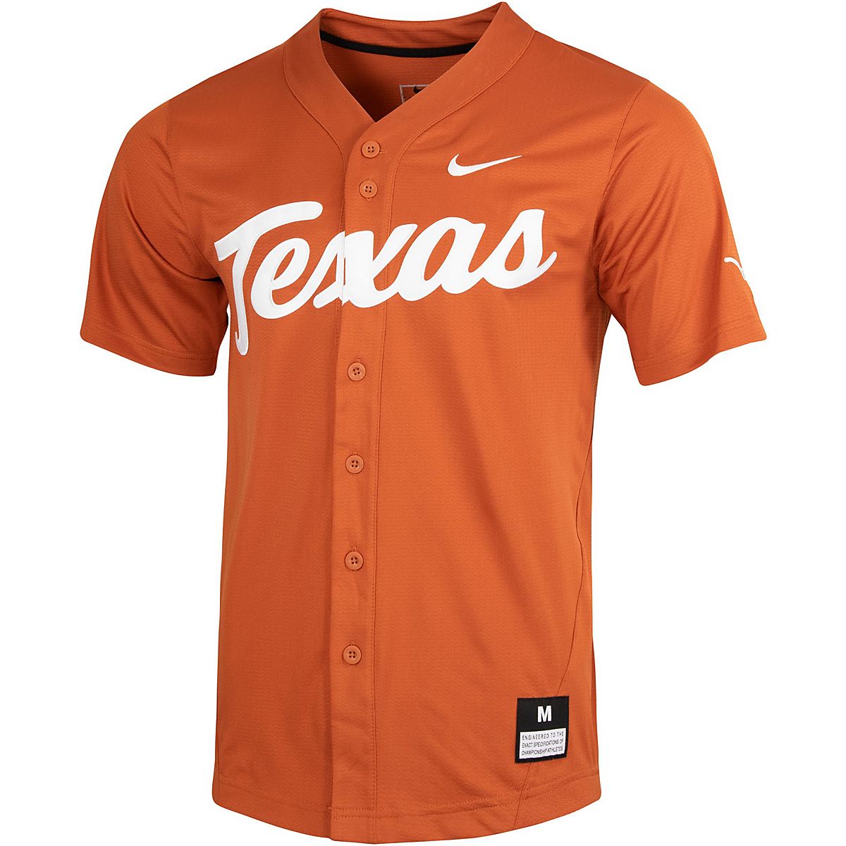 Nike Texas Texas Longhorns Vapor Untouchable Elite Replica Full-Button ...