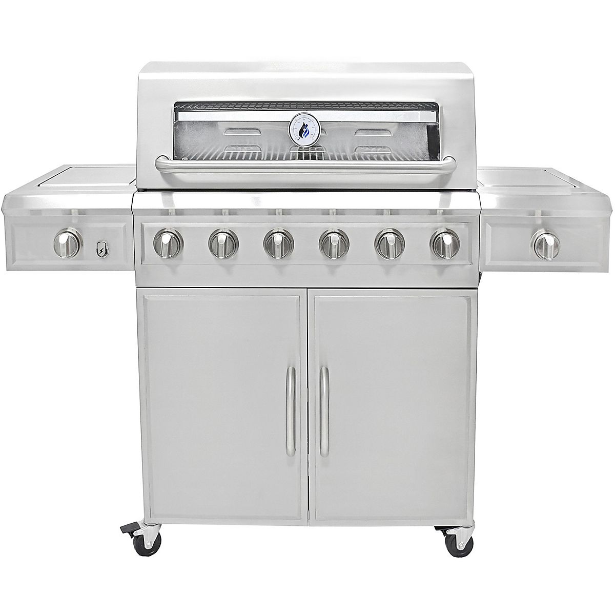 3 Embers 6Burner Dual Fuel Propane Gas Grill Academy