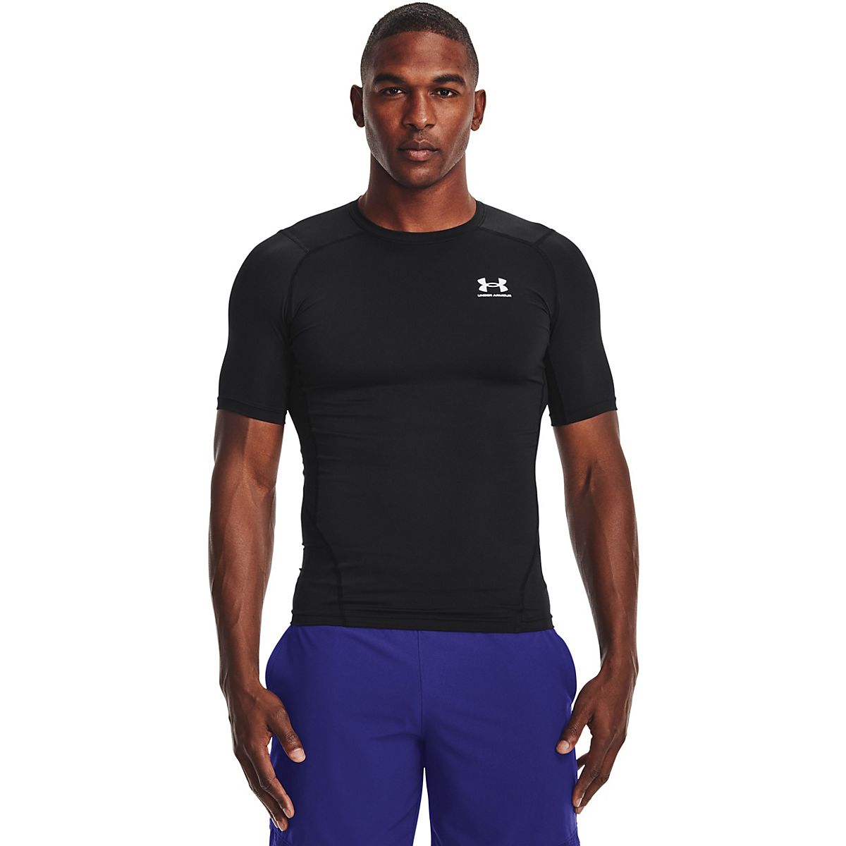 Men's UA HeatGear® Armour Short Sleeve Compression Shirt 1257468-410 – Mann  Sports Outlet