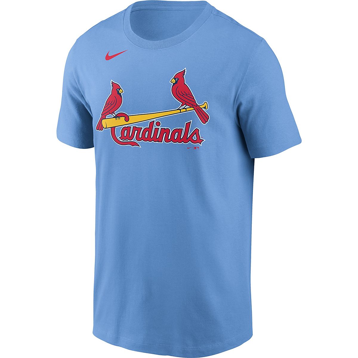 Nike Men's St. Louis Cardinals Wordmark Short Sleeve T-shirt | Academy