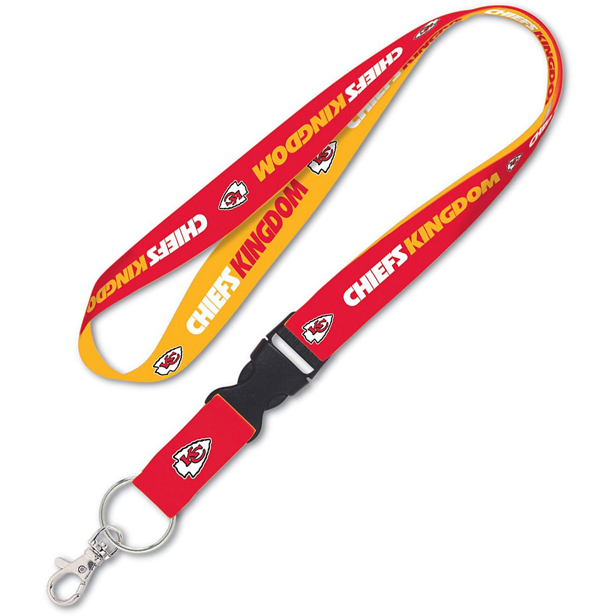 WinCraft Kansas City Chiefs Lanyard with Detachable Buckle | Academy