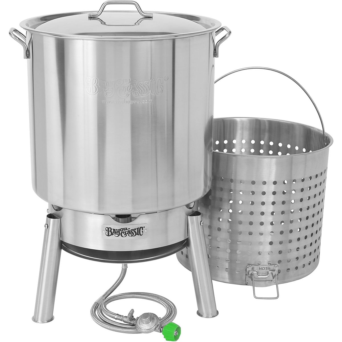 Bayou Classic 82 qt Stainless Bayou Boiler Cooker Kit Academy