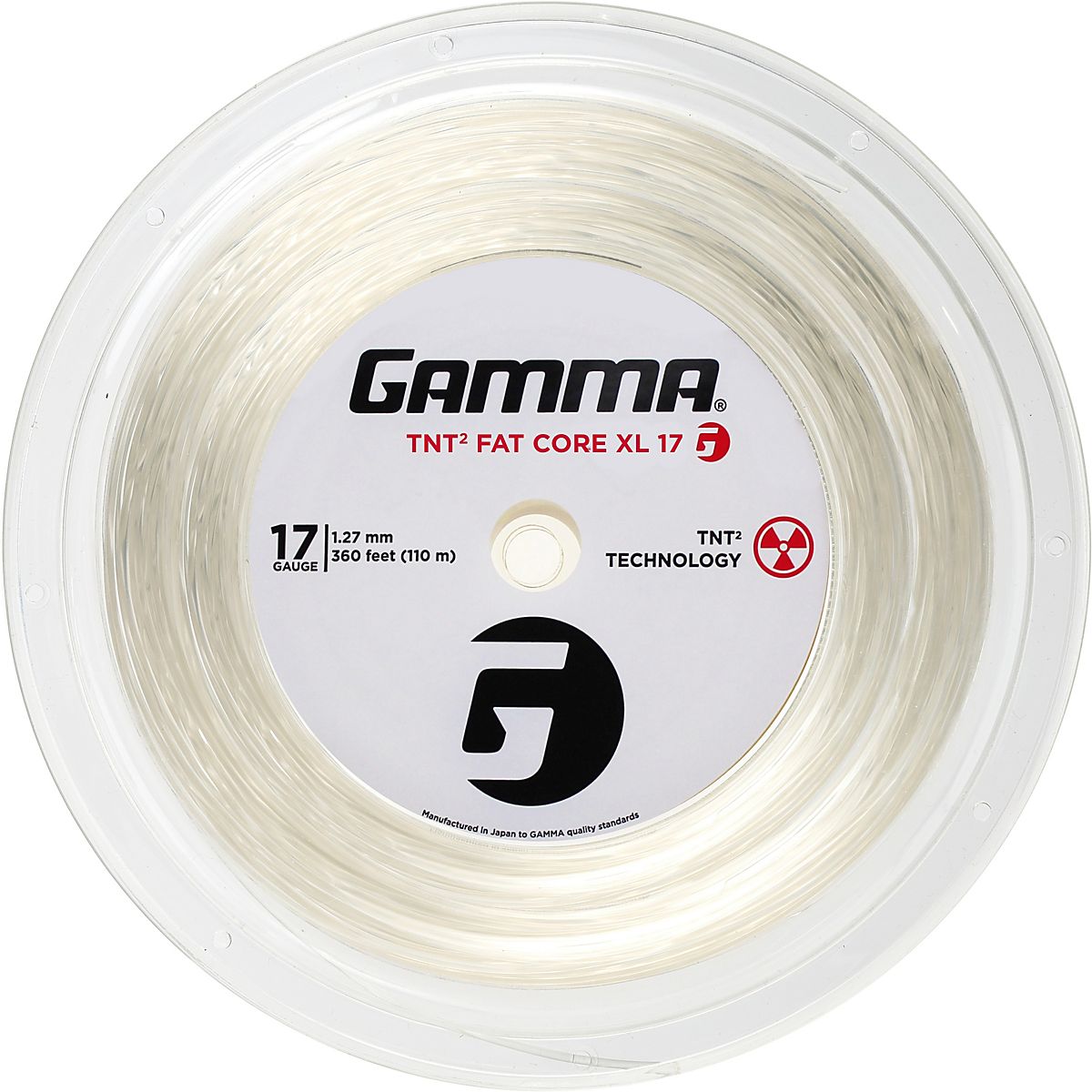 Gamma TNT2 Fat Core XL 17 Gauge Tennis String Reel Academy