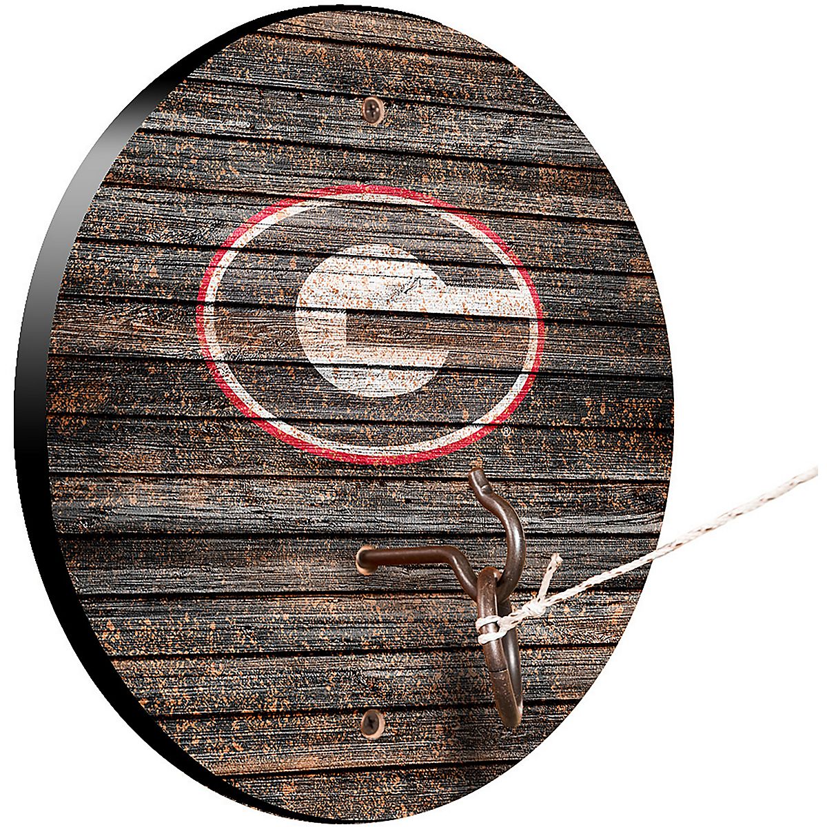 Victory Tailgate University of Weathered Design Hook and Ring