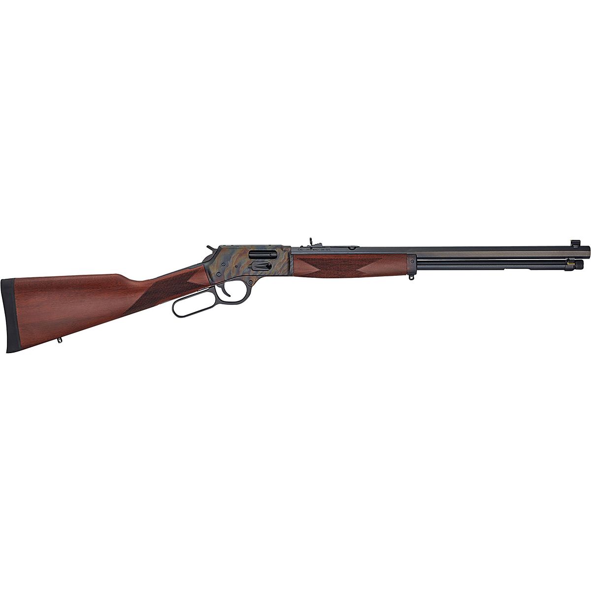 Henry Big Boy Case Hardened Side Gate 44 Magnum Lever-Action Rifle ...