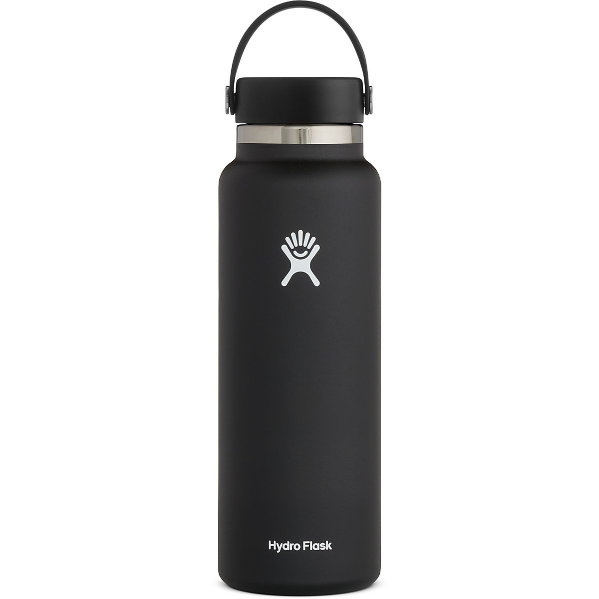 Sports Water Bottle with Clip Easy to Clean Water Bottle for Home Office School Black 530ml, Size: 530 ml