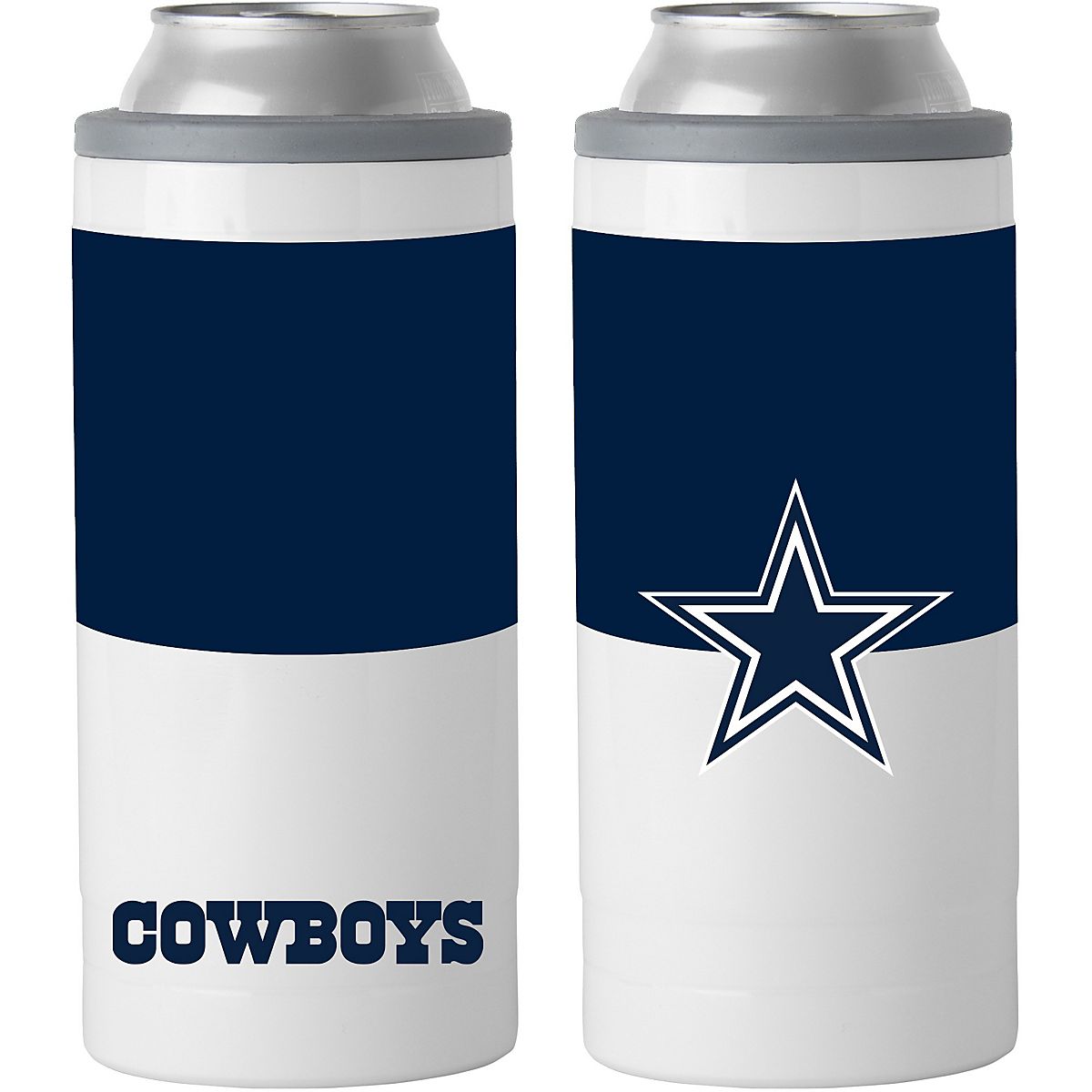 Logo Dallas Cowboys Colorblock 12 oz Slim Can Coolie | Academy