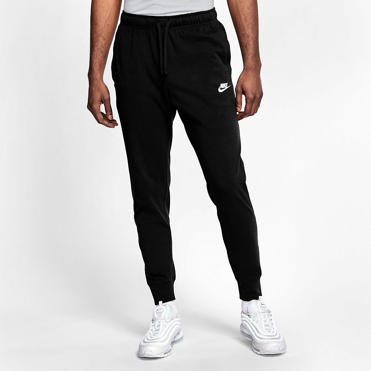 Black nike outlet jogging pants