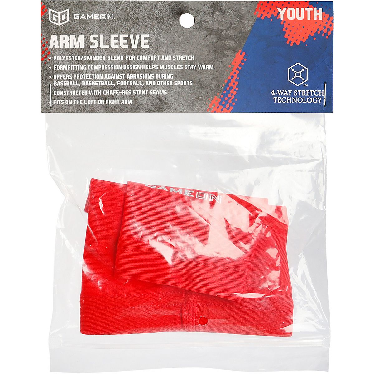 Store - Red Compression Arm Sleeve - i9 Sports®