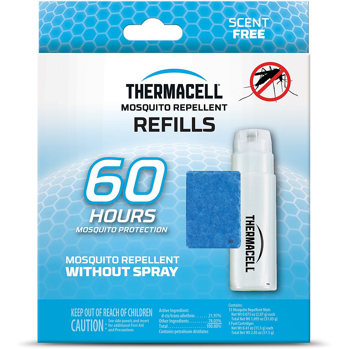 ThermaCELL Original 60Hour Repellant Refill Academy