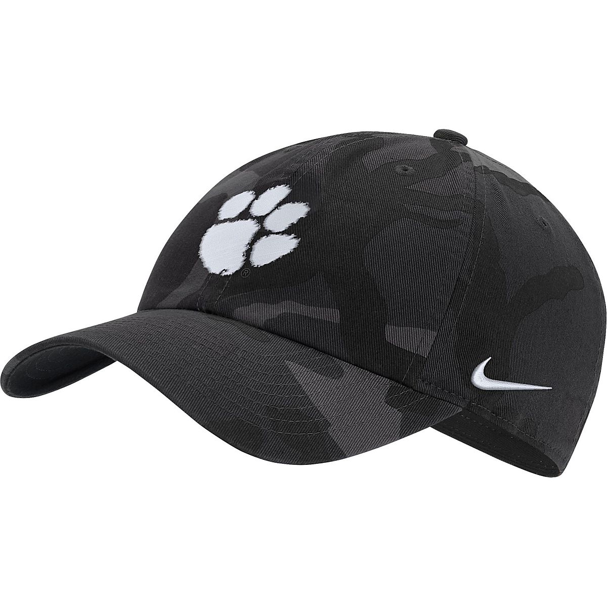 Nike Adults' Clemson University H86 Camo Cap | Academy